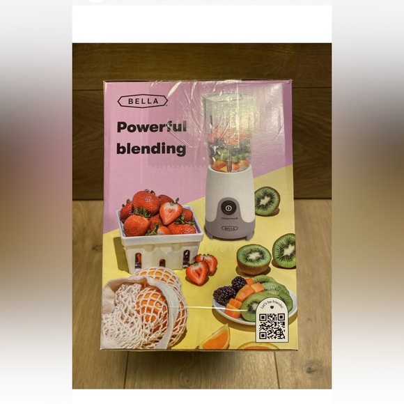 π Host Pick! π NIB Bella One Touch 14-Oz Blender White Marshmallow free Jar - Picture 3 of 3